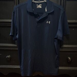 Under Armour Men's Dark Blue Polo Shirt